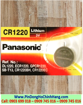 Pin Panasonic CR1220 _Pin CR1220